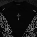 Breathedivinity Archangel Oversized Premium Crewneck [MIDNIGHT] (2)
