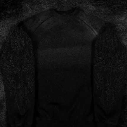 Breathedivinity Archangel Oversized Premium Crewneck [SMOKE] (1)