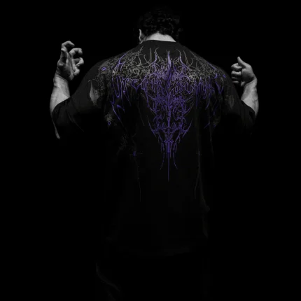 Breathedivinity Forgotten Soul Oversized T Shirt [DUSK] (2)