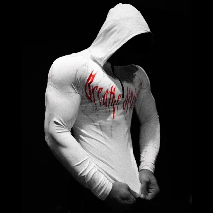 Breathedivinity Void Tech™ Hollow Knight Hoodie Compression [HEAVENLY RED] (1)