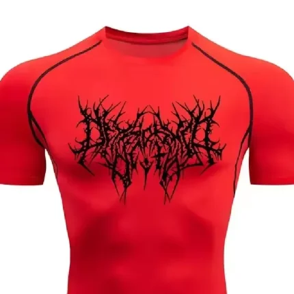 Hellfire Oversized T Shirt [VOID RED] (1)